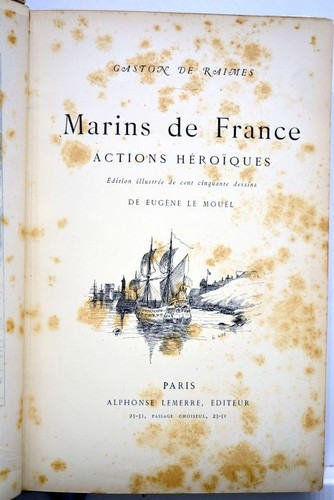 Livre ancien raimes marins - marins, de