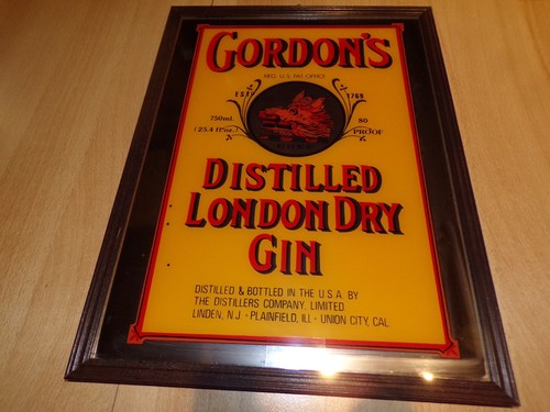 Miroir publicitaire gordon - publicitaire, gordon’s