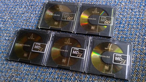 Minidisc tdk excellent sound - minidisc,