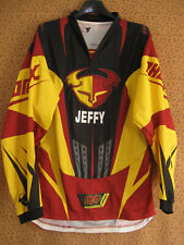 Maillot Motocross Core Thor Racing Moto cross texier 58 jeffy Vintage Jersey - S