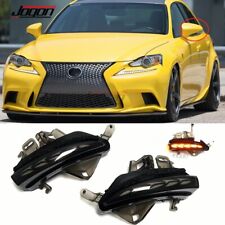 LED Dynamic Side Mirror Turn Signal Lights For Lexus IS250 300 350 F Sport 14-18