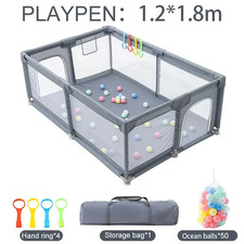 Secure Foldable Baby Park, Indoor Playground, for Kids 6 Months to 6 