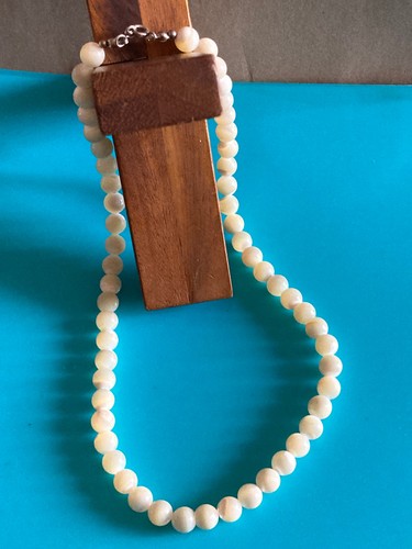 Vintage collier perles - collier, en