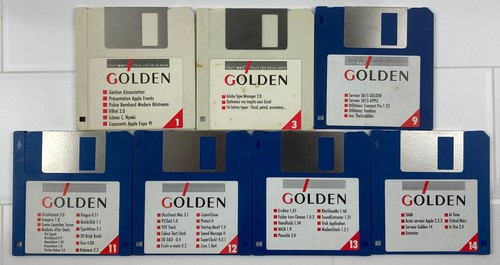 Disquettes golden freeware - 7,