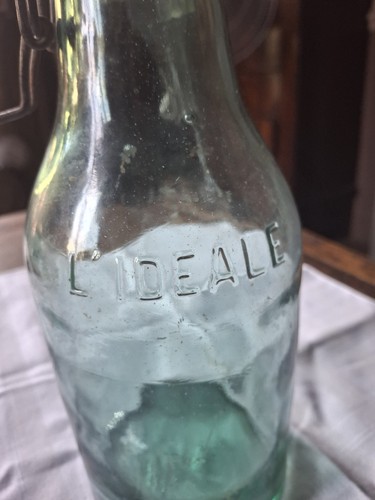 Bouteille verre anciene - bouteille, en