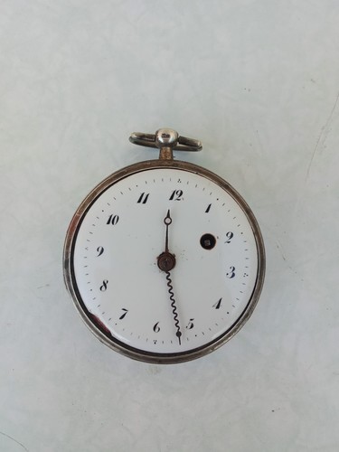 Montre gousset coq argent - gousset,