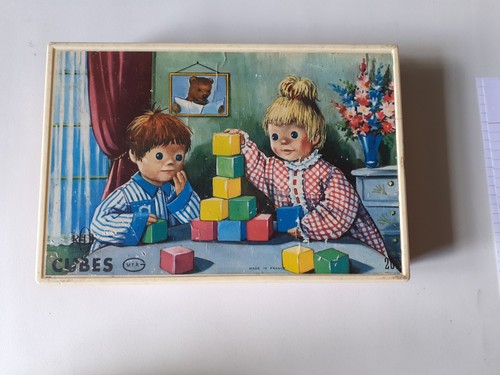 Boite cubes bois ortf - cubes,