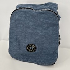 Kipling 90s Private Transport Rucksack Unisex Backpack Blue Multi Pocket Purse