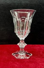 VAL SAINT LAMBERT METTERNICH WINE GLASSES WINE GLASS CRYSTAL FLAT SIZE