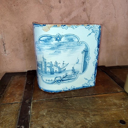 Rare carreau faience de - carreau,
