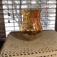 Pretty 7” Multi Color Luster Marigold Lamp Light Shade  1 7/8” Fitter