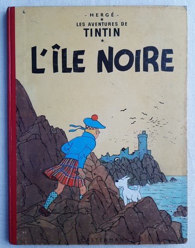 Tintin ile noire etat - tintin,