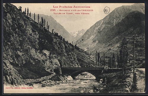 Cpa mérens vallée nabre - cpa,