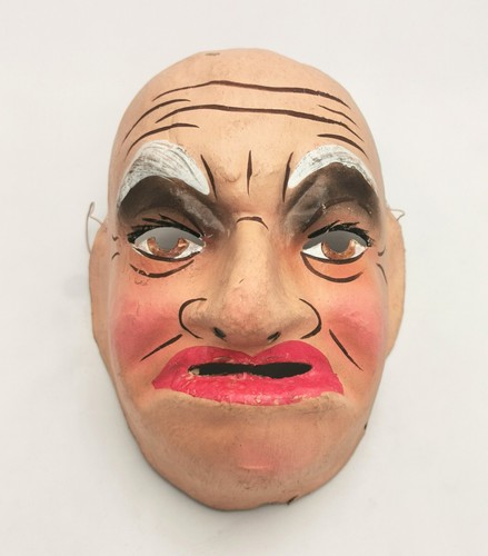 Paper mache mask ancien masque - mache,