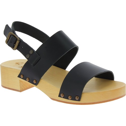 Sabot femme talon bois - , faits