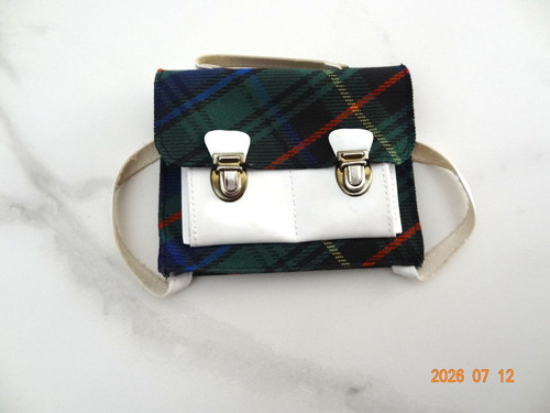 Cartable sac vintage poupée
