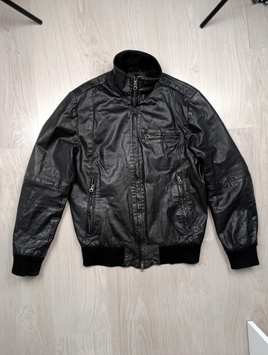 Blouson bomber cuir chèvre - blouson,