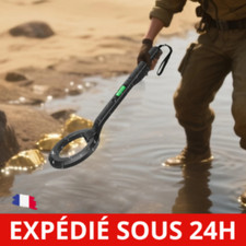 Détecteur de métaux professionnel étanche haute sensibilité or trésor plage 360°