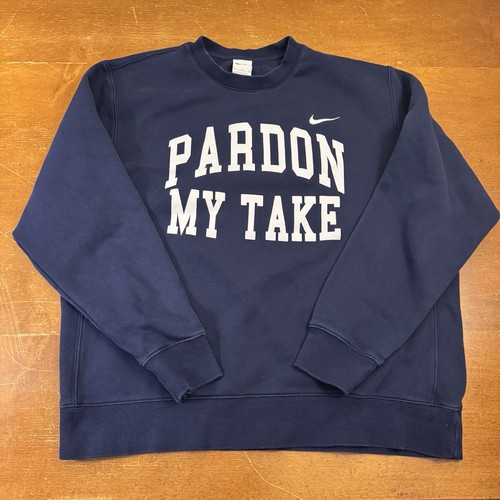 Nike sweatshirt mens blue - sweatshirt,
