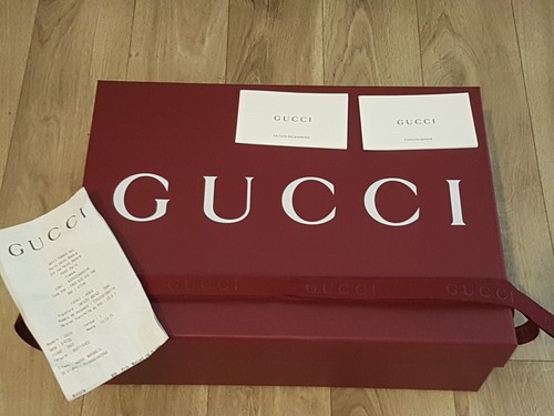 Gucci boîte chaussures - gucci,