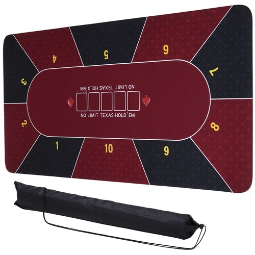 Tapis poker portable 180 - tapis, de
