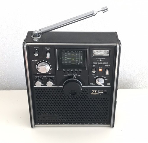 Radio vintage sony icf - radio, l