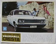 VAUXHALL Cresta Car Sales Brochure #J.2632-D 200006-1-1 BI Dutch text