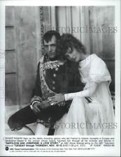 1987 Press Photo Armand Assante in Napoleon and Josephine: A Love Story, on ABC.