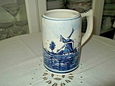 Delft Blauw Chope peinte a la
