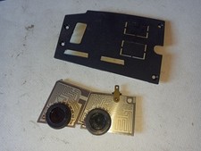 platine 2 molettes de commodo