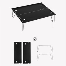 Table Portable L��g��re R��sistante �� l'Usure Table Barbecue Ext��rieur Station