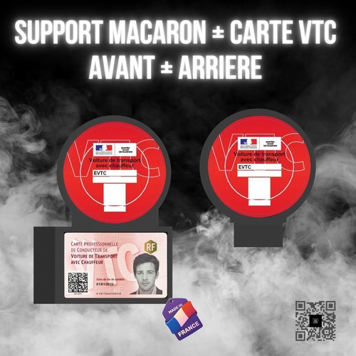 Support macaron vtc - vtc, avant