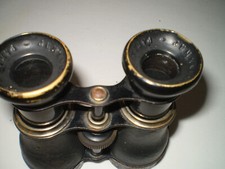 ANTIQUE JUMELLE MARINE PARIS BINOCULARS in very good condition