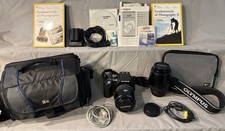 Olympus EVOLT E-500 8.0MP Digital SLR Camera - Black (Kit w/ 14-45mm and...
