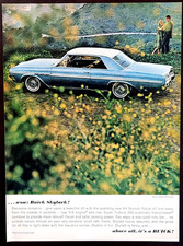 Buick Skylark Original 1964 Vintage Print Ad Wall Art