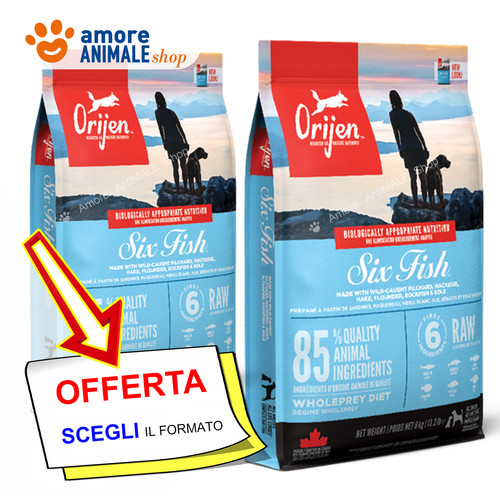 Orijen chien adult six poisson - orijen,