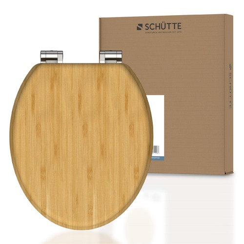 Abattant bamboo avec - bamboo,