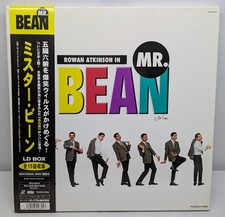 ①Rowan Atkinson in Mr. Bean / Japan 1997 Laserdisc Box NTSC POLP-9001~4 w/Obi
