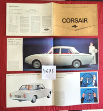 N°4673 /  FORD CORSAIR 4 / catalogue en Francais 1965