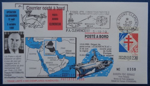 Enveloppe commémorant