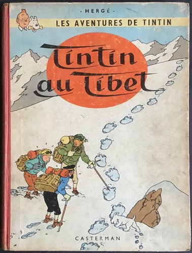 Tintin tibet 4ème plat b29 - au,