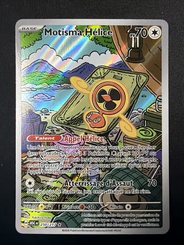 Carte pokemon motisma - carte,