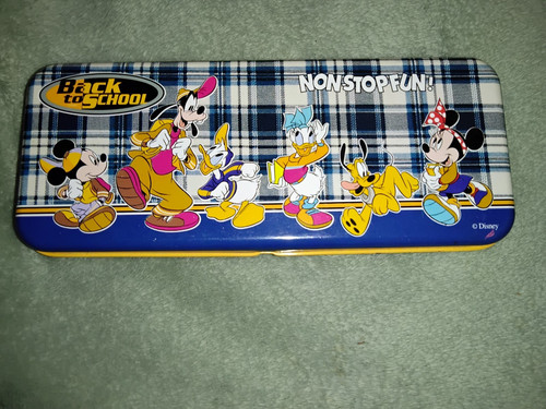 Plumier métal disney - plumier,