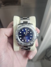 Custom Seiko - "Yacht Master blue" Diver: Stainless w/ NH 35 Movement