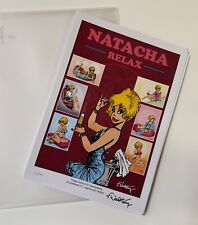 PORTEFOLIO WALTHERY NATACHA RELAX 50 EX N° S ETAT NEUF 21*29 Cm