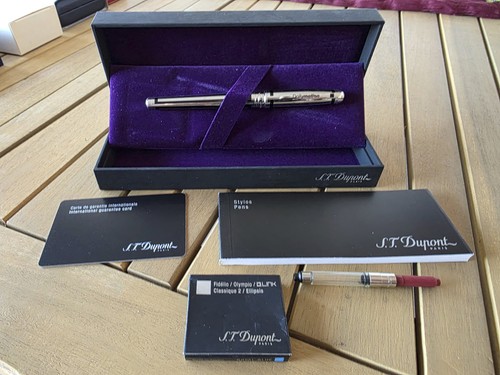 Dupont stylo plume - s.t., laque