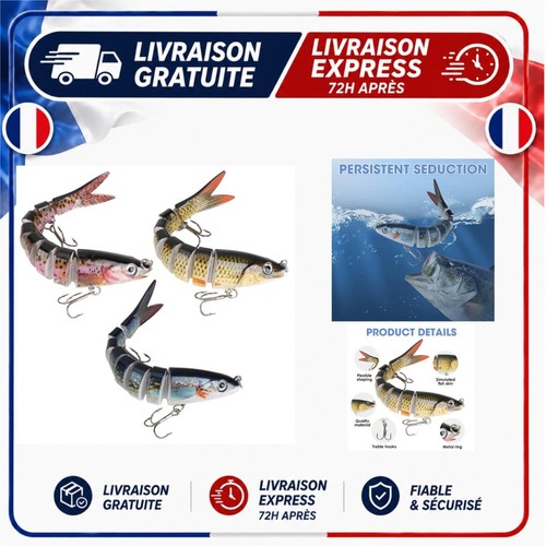 Leurres pêche carnassier 3 - pêche,