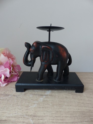 Photophore éléphant chanceux - photophore,