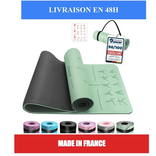 Tapis yoga antidérapant - de,