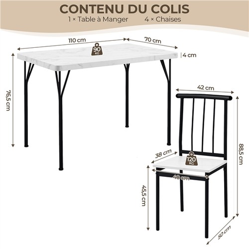 Ensemble meubles salle à - meubles,